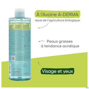 Aderma biology eau micellaire dermatologique 400ml