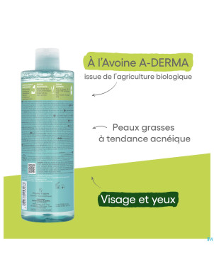 Aderma biology eau micellaire dermatologique 400ml