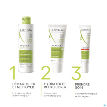 Aderma biology lait micellaire dermatologique200ml