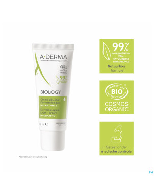 Aderma biology creme legere dermatologique    40ml