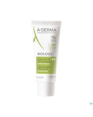 Aderma biology creme riche dermatologique    40ml