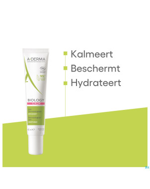 Aderma biology soin dermatologique apaisant   40ml