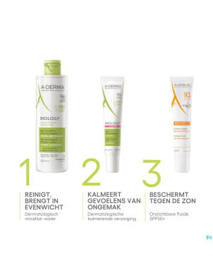 Aderma biology soin dermatologique apaisant   40ml