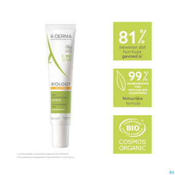 Aderma biology soin dermatologique nutritif   40ml