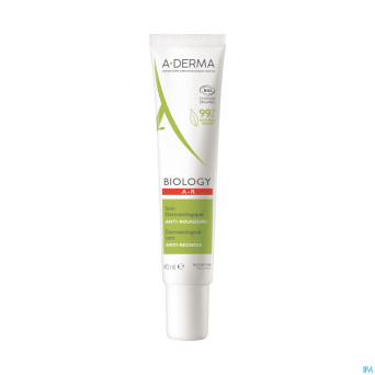 Aderma biology soin dermatologique a/rougeurs 40ml