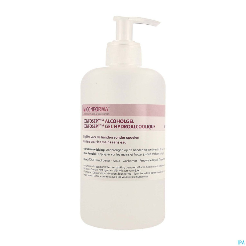 Confosept gel alcool    500ml