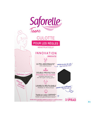 Saforelle culotte ultra absorbante 1e regles   14a