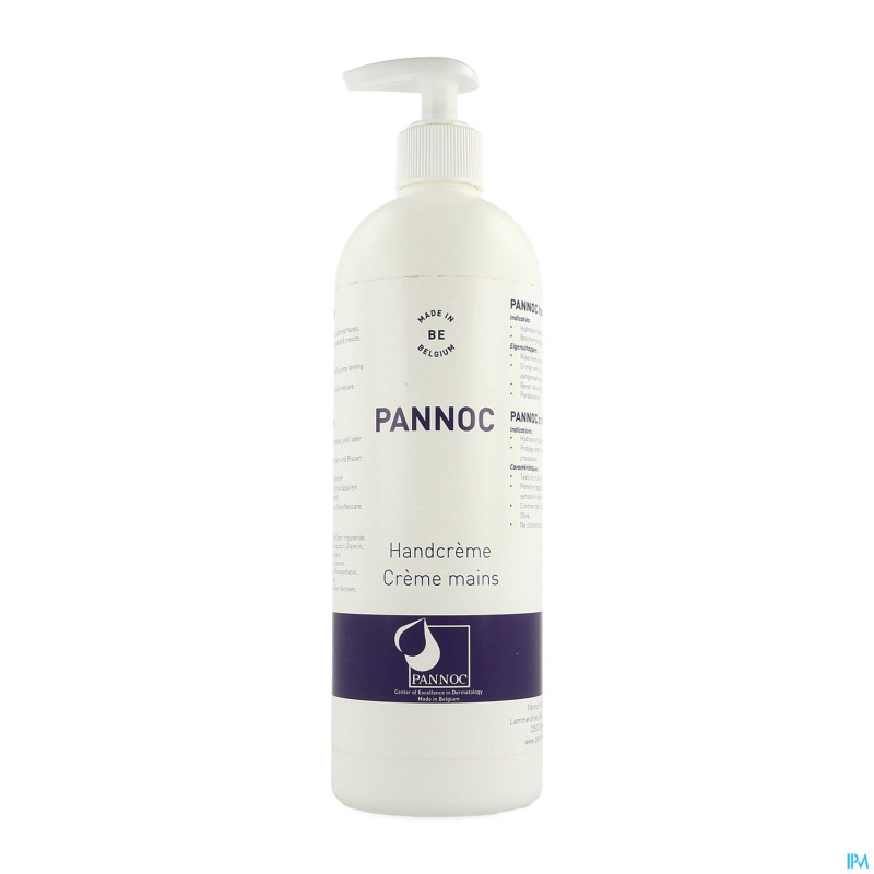 Creme mains parfumee 500ml   pannoc