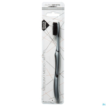 Superwhite brosse dents black edition souple