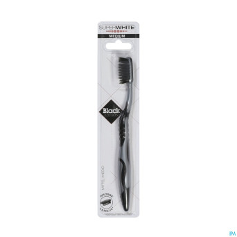 Superwhite brosse dents black edition medium