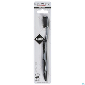 Superwhite brosse dents black edition medium