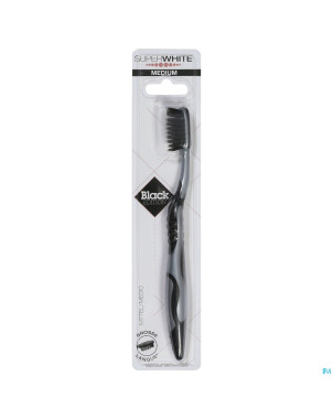 Superwhite brosse dents black edition medium
