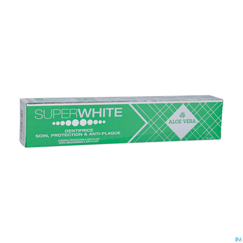 Superwhite dentifrice aloe vera 75ml