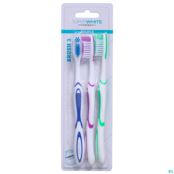 Superwhite brosse dents souple    3