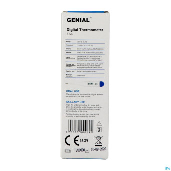 Genial thermometre digital t12l rigid tip