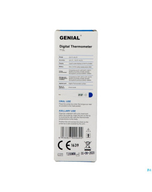 Genial thermometre digital t12l rigid tip