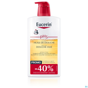 Eucerin ph5 huile douche 1l    promo -40%