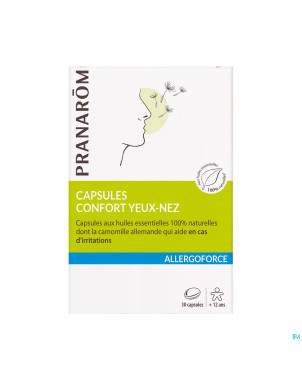 Allergoforce confort yeux nez bio    caps 30