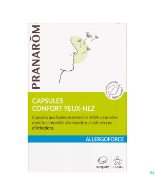 Allergoforce confort yeux nez bio    caps 30