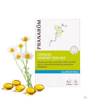 Allergoforce confort yeux nez bio    caps 30