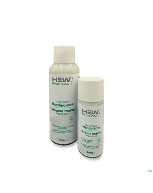 Mousse main hygienique 150ml    hew pharma
