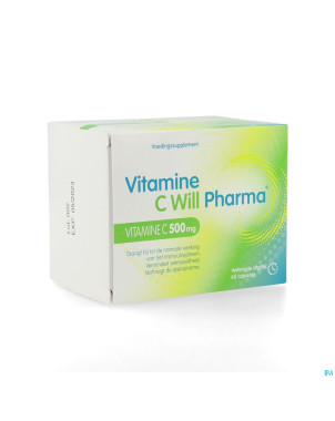 Vitamine c  500mg will pharma lib.prol.   caps  60