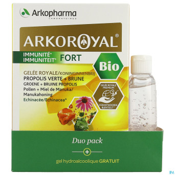 Arkoroyal immunite fort duo amp20x10ml+gel h. 50ml