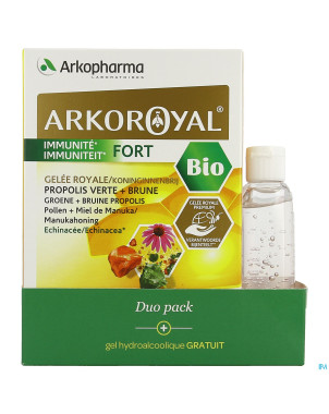 Arkoroyal immunite fort duo amp20x10ml+gel h. 50ml
