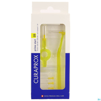 Curaprox cps 09 prime start jaune 4mm 5+2support