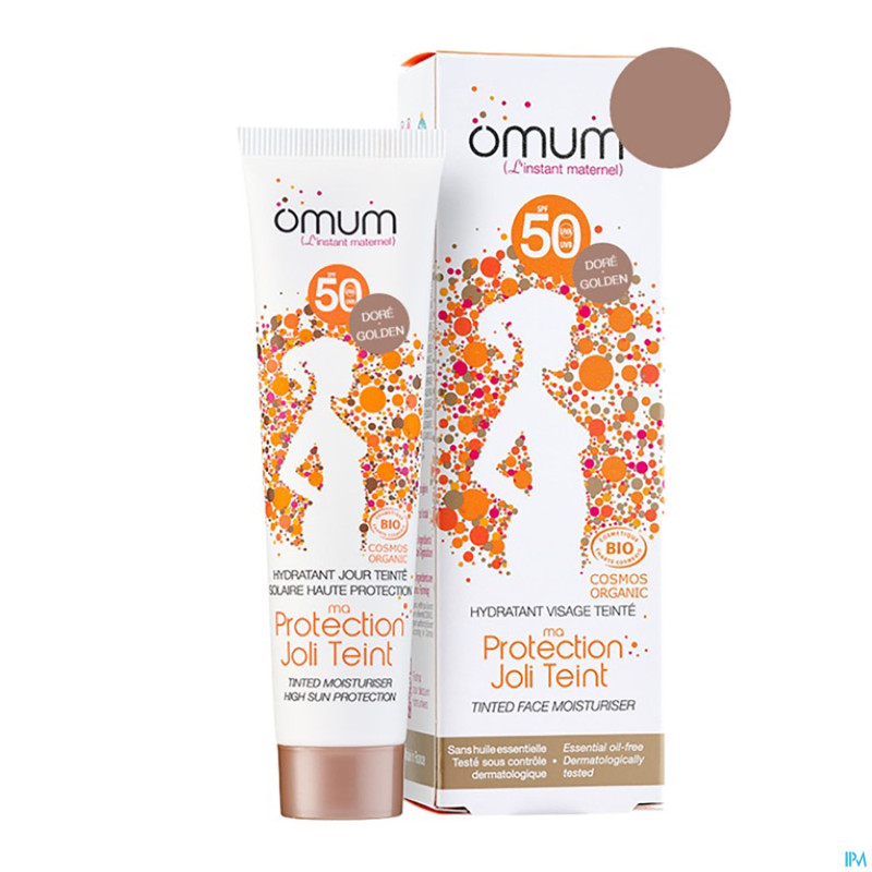 Omum ma protect. joli teint jour ip50+ doree  40ml