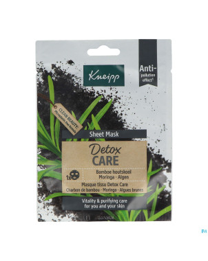 Kneipp masque tissu detox care 24g