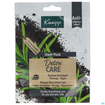 Kneipp masque tissu detox care 24g