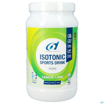 6d sixd isotonic sports drink lemon lime    1,4kg