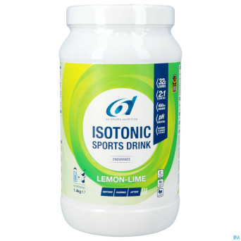 6d sixd isotonic sports drink lemon lime    1,4kg
