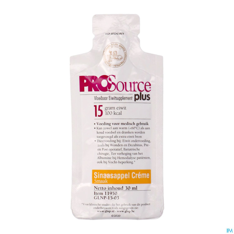Prosource plus cr orange 15g protein   sach 1x30ml