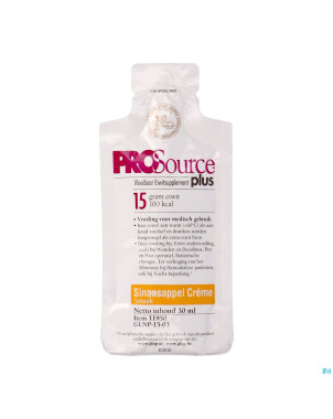 Prosource plus cr orange 15g protein   sach 1x30ml