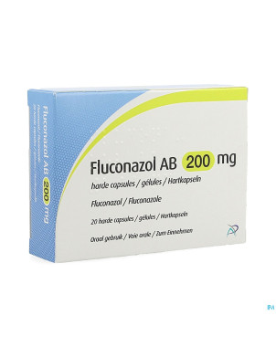 Fluconazol ab 200mg caps durs  20