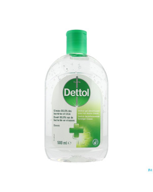 Dettol gel desinfectant mains classic    500ml