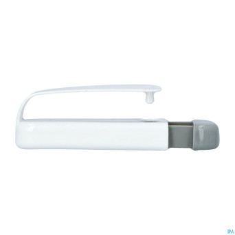 Systeme enlever medicament  blanc/gris adhome