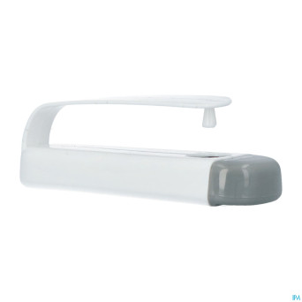 Systeme enlever medicament  blanc/gris adhome