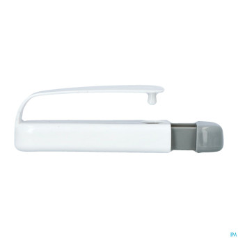Systeme enlever medicament  blanc/gris adhome