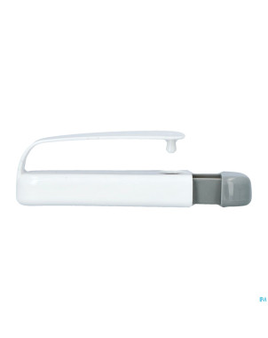 Systeme enlever medicament  blanc/gris adhome