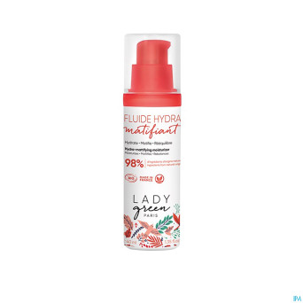 Lady green fluide hydra matifiant 40ml