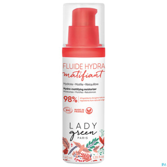 Lady green fluide hydra matifiant 40ml