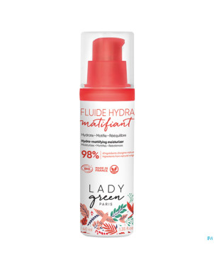 Lady green fluide hydra matifiant 40ml