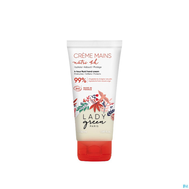 Lady green creme mains nutri 4h 50ml