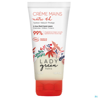 Lady green creme mains nutri 4h 50ml