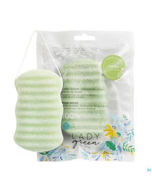 Lady green eponges konjac corps aloe vera