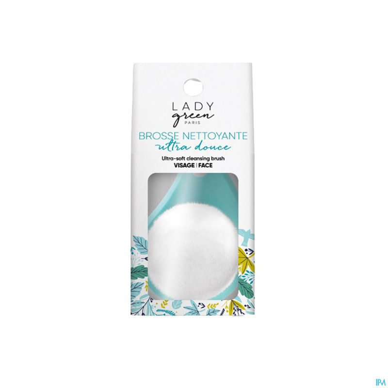 Lady green brosse nettoyante ultra douce visage
