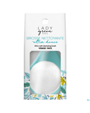 Lady green brosse nettoyante ultra douce visage